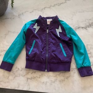 Cat & Jack Purple and Teal Kids Jacket